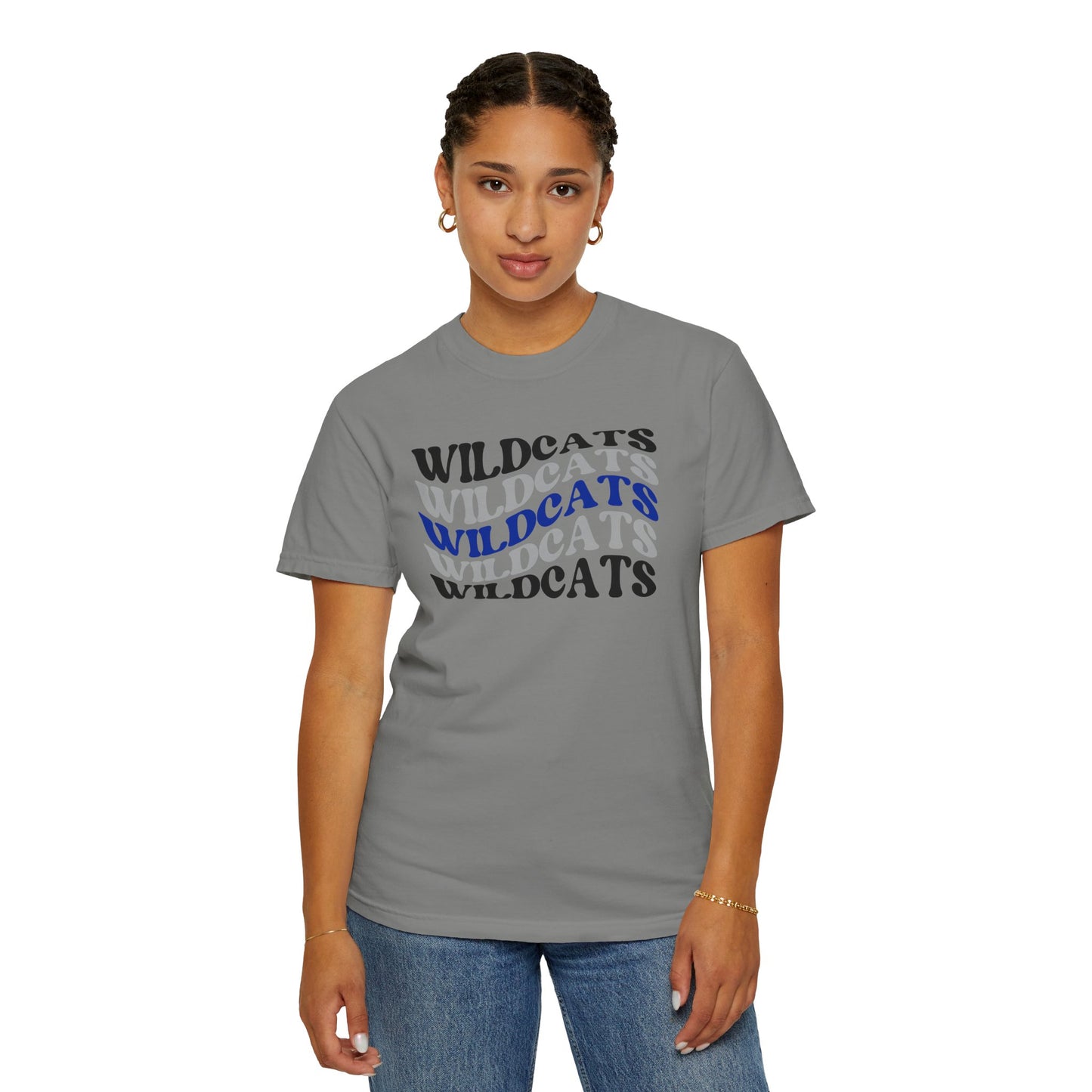 Wildcats Wavy Tee (Various Colors)