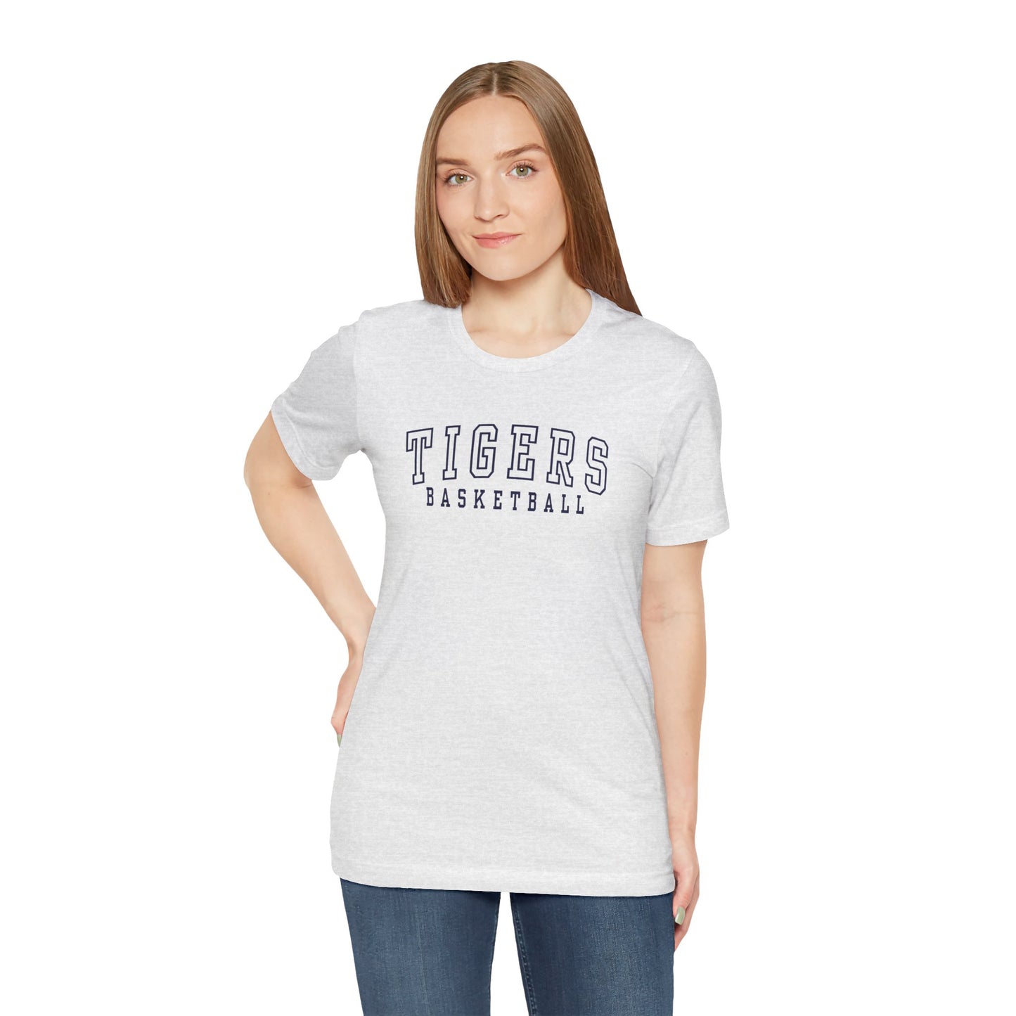 Tigers Basketball Tee - Bella Canvas
