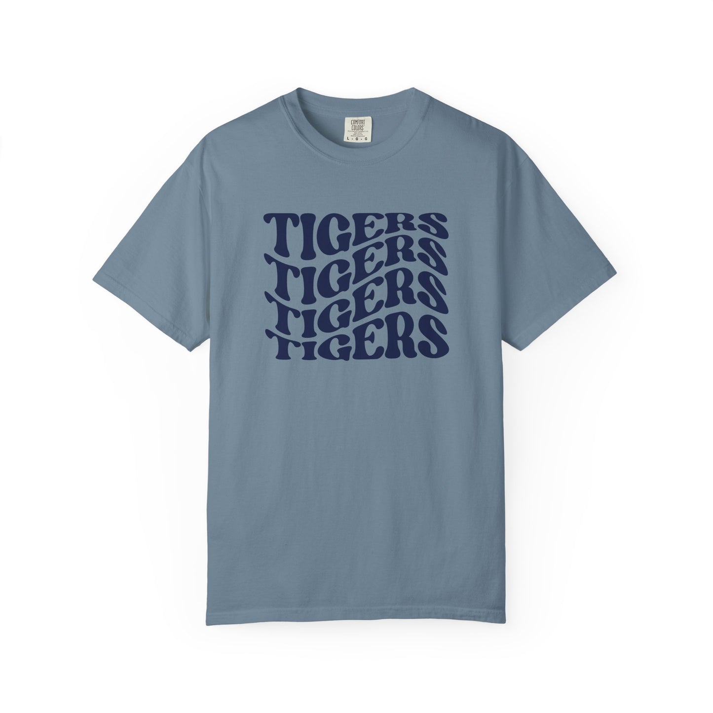 Tigers Wavy Tee - Comfort Colors