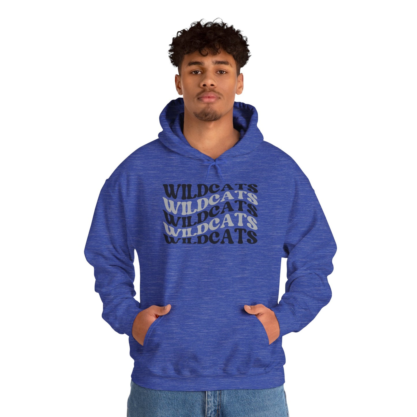 Wildcats Wavy Hoodie