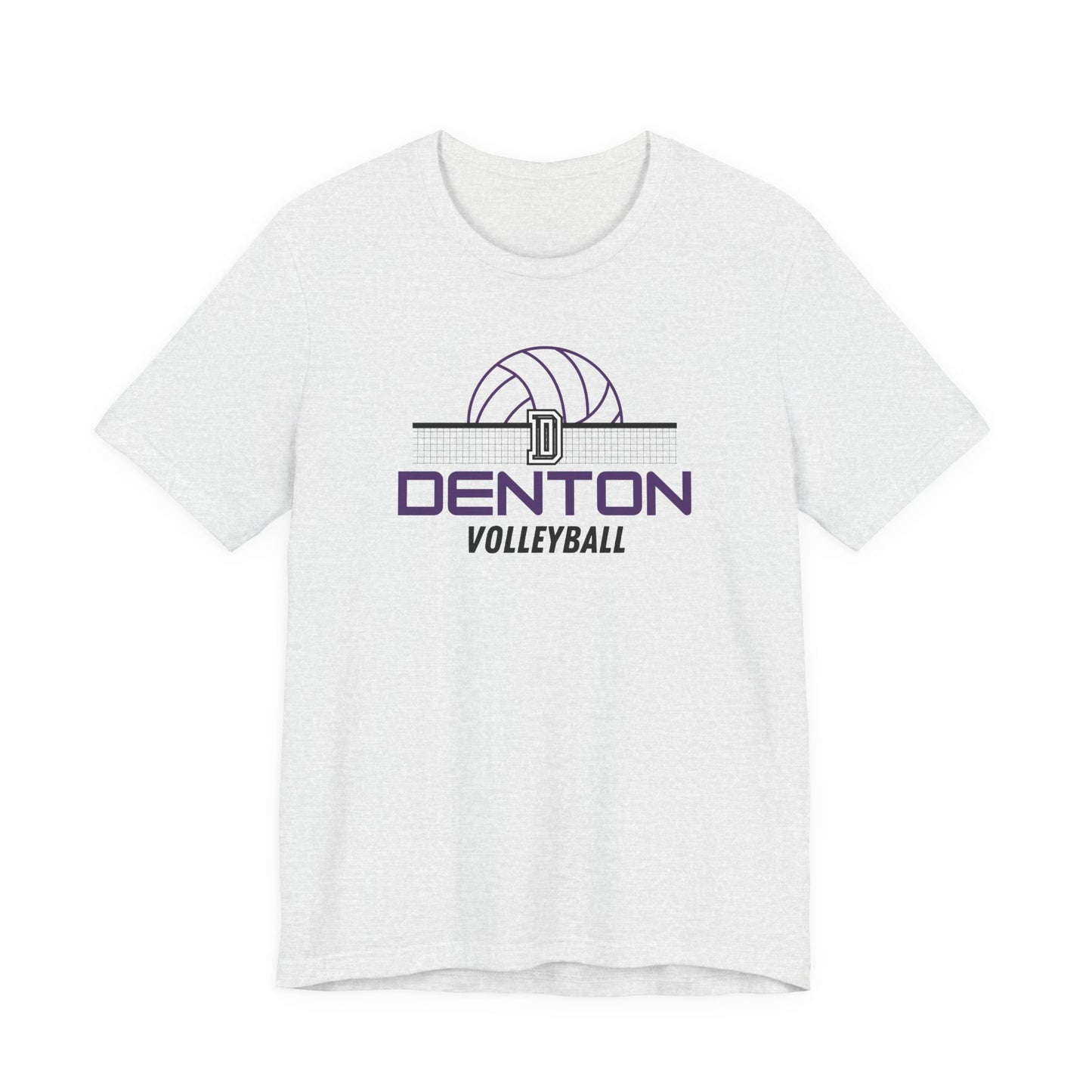 Denton Volleyball Net Tee - Bella Canvas
