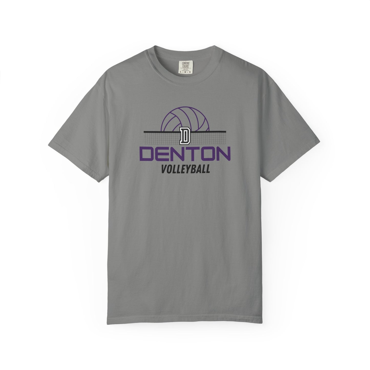 Denton Volleyball Net Tee - Comfort Colors