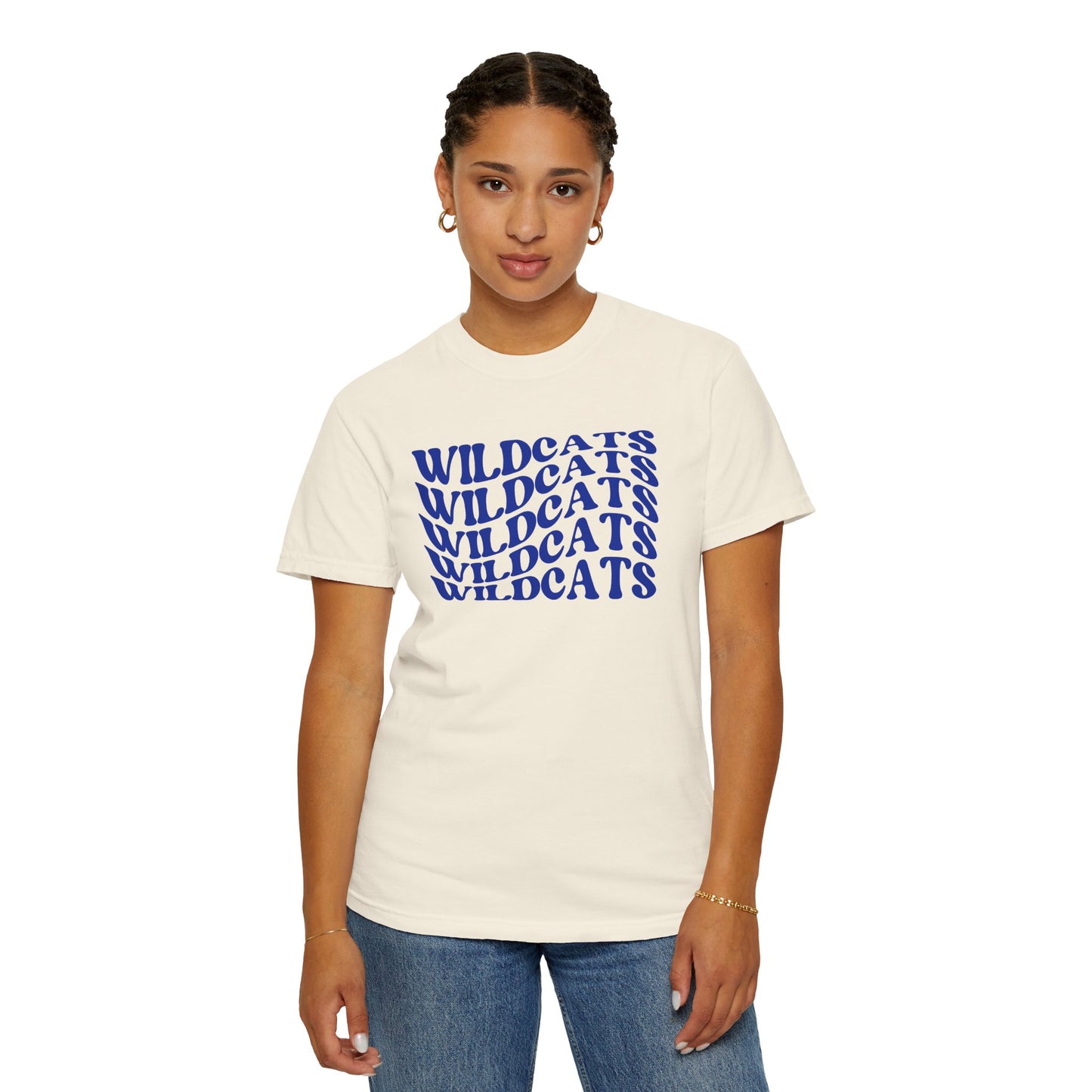 Wildcats Wavy Tee (Various Colors)
