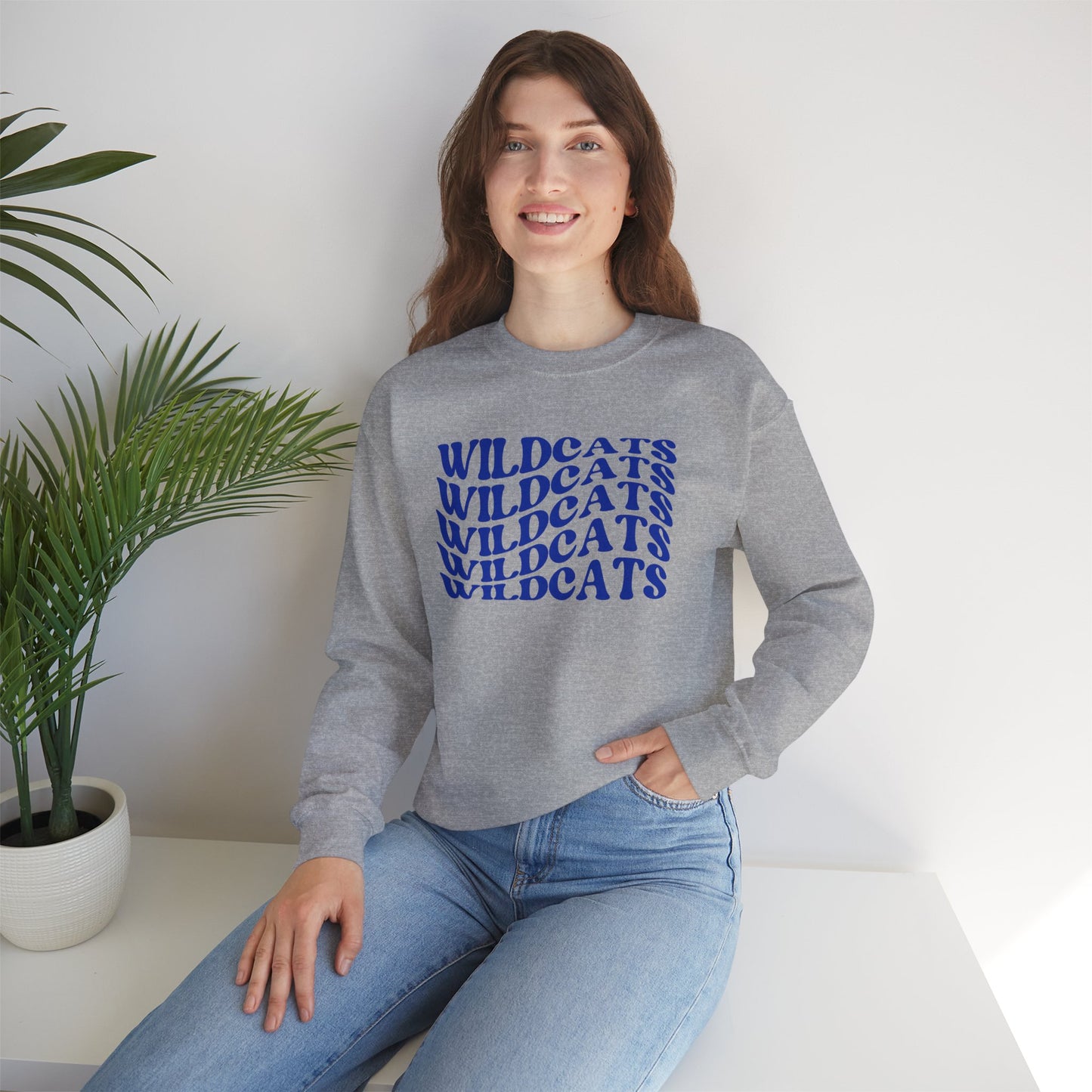 Wildcats Wavy Sweatshirt