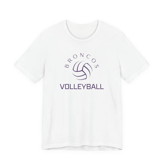 Broncos Volleyball Tee - Bella Canvas