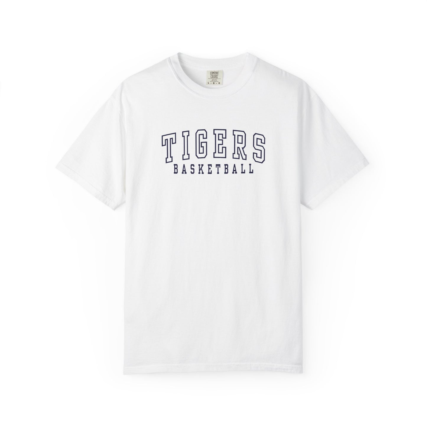 Tigers Basketball Tee - Comfort Colors
