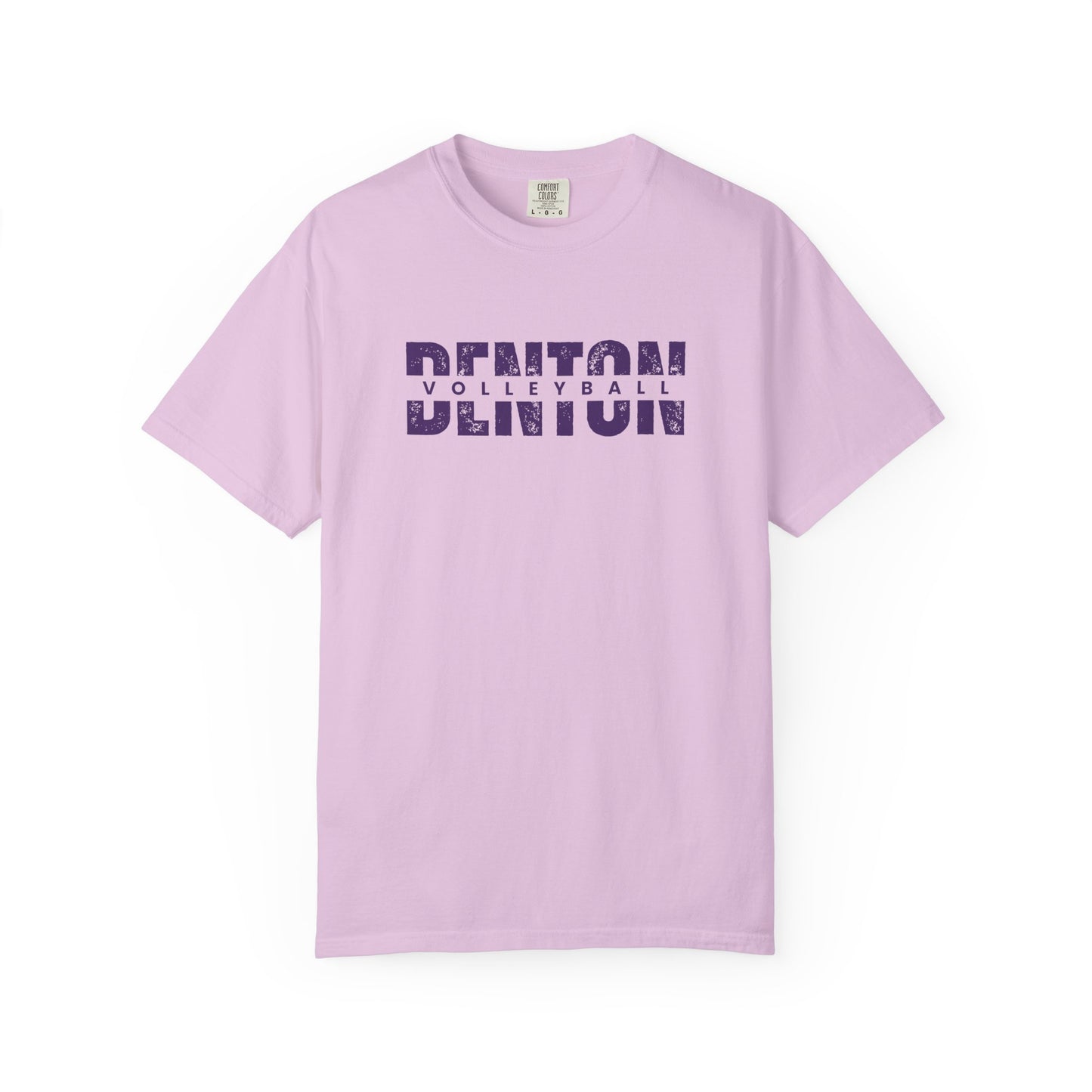 Denton Volleyball Tee - Comfort Colors