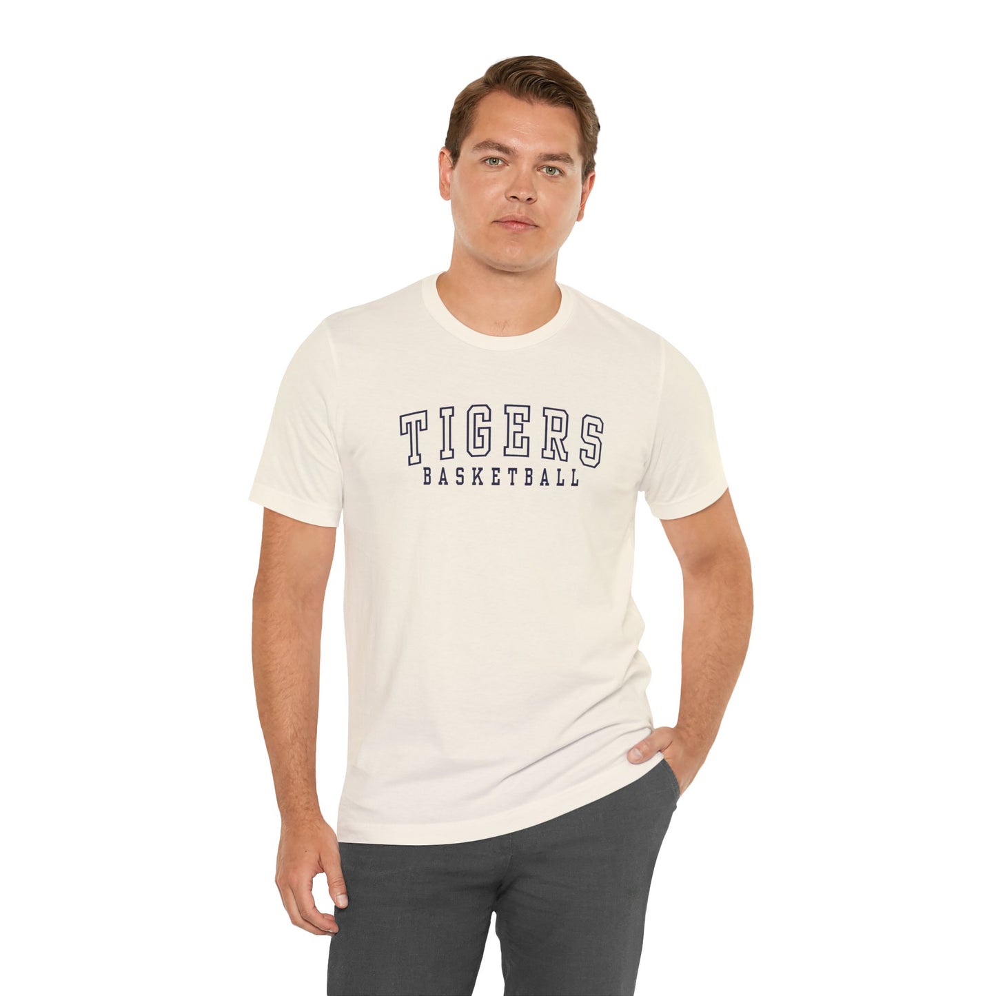 Tigers Basketball Tee - Bella Canvas
