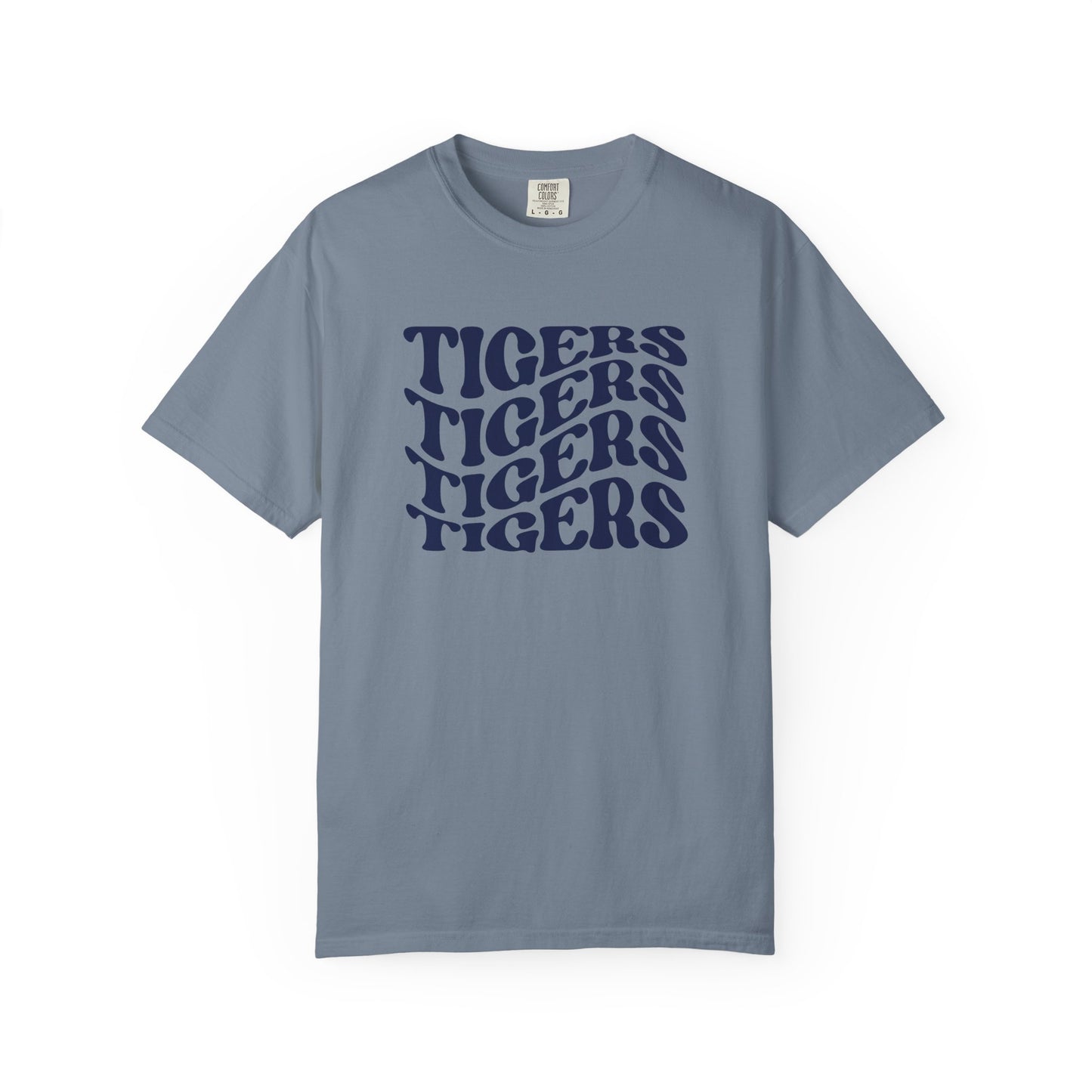 Tigers Wavy Tee - Comfort Colors