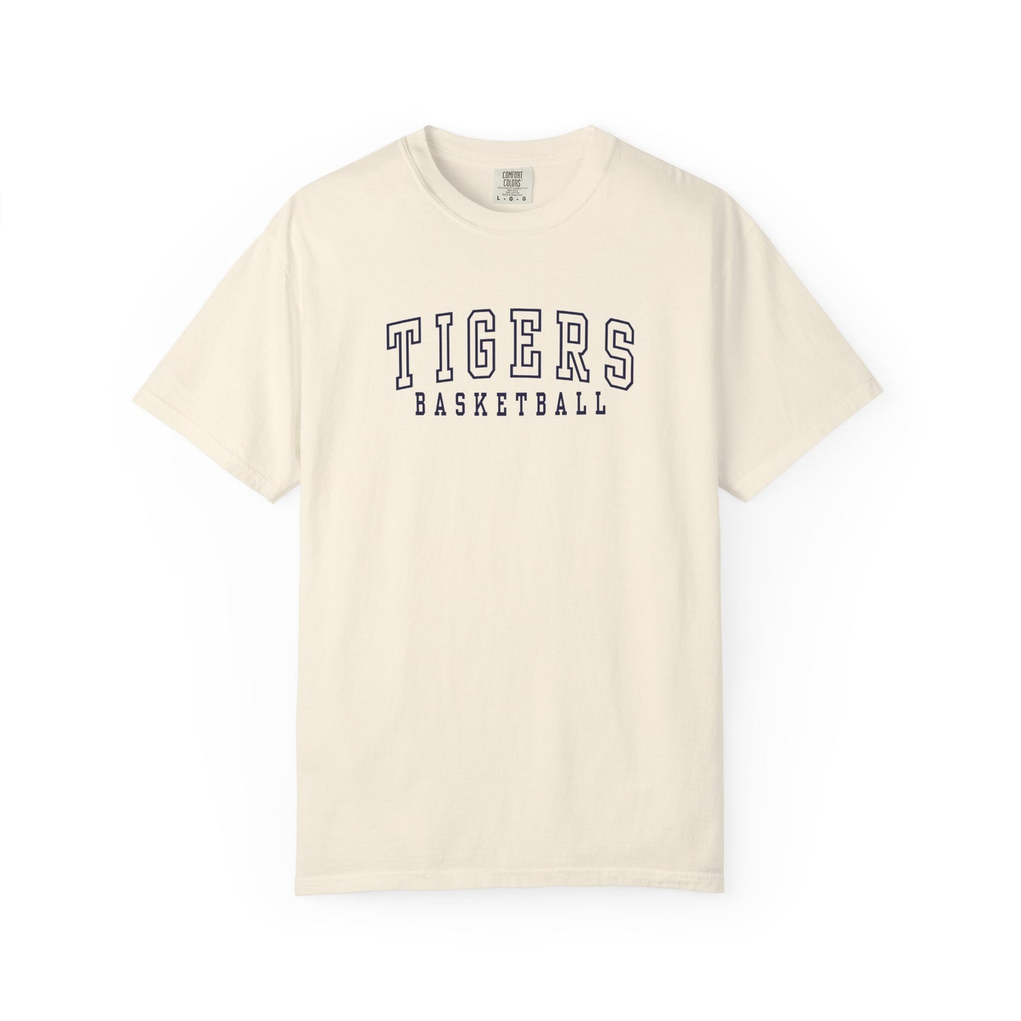 Tigers Basketball Tee - Comfort Colors