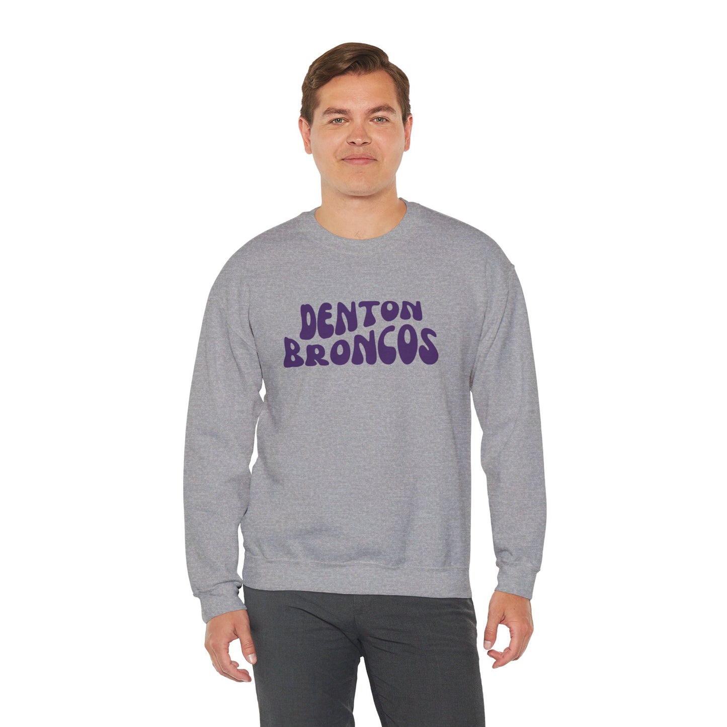 Denton Broncos Retro Sweatshirt