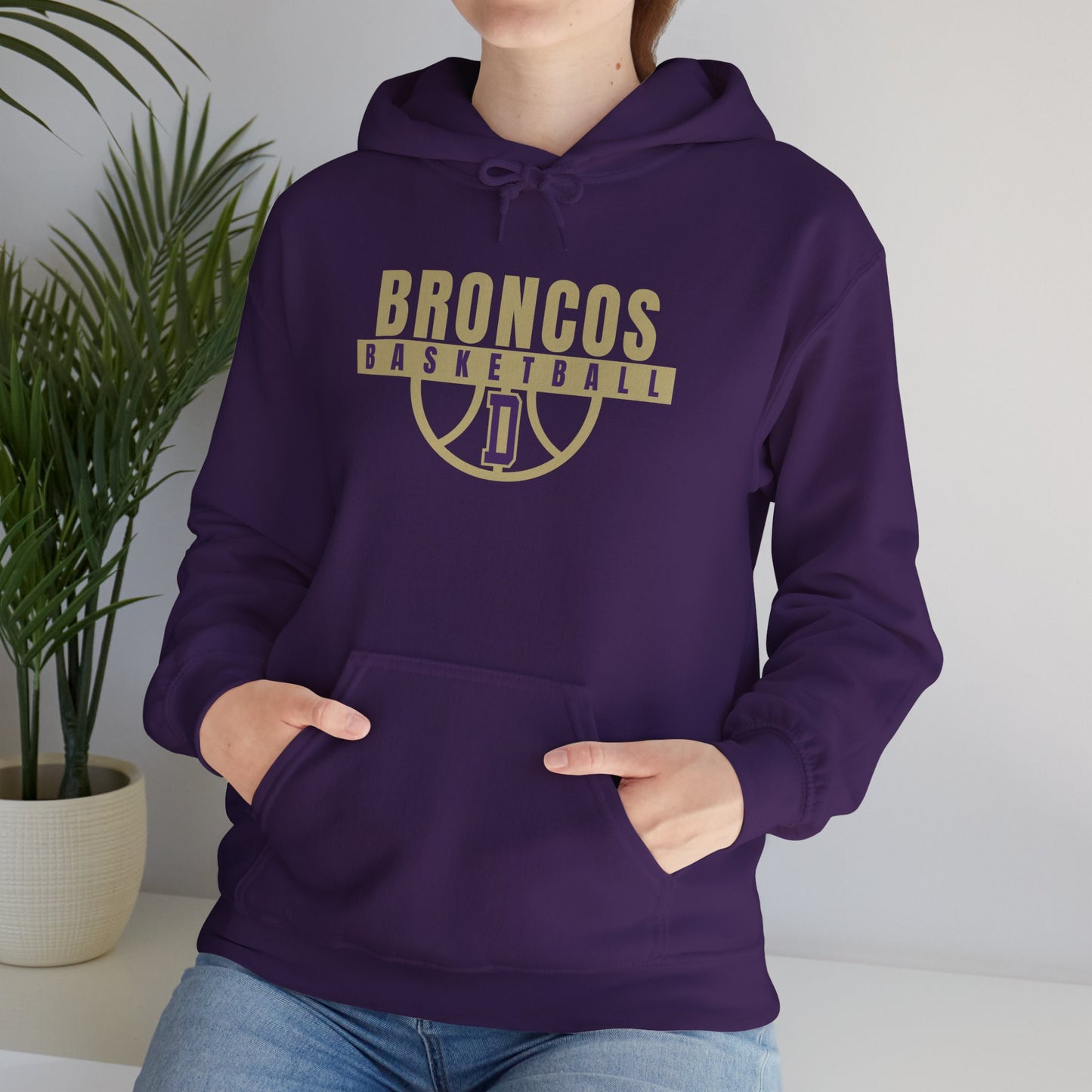 Broncos Basketball Hoodie