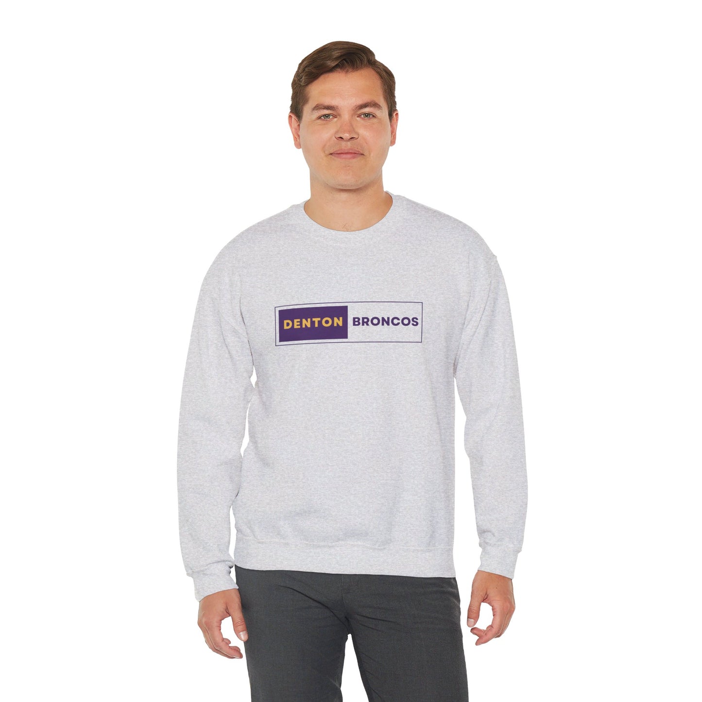 Denton Broncos Block Sweatshirt