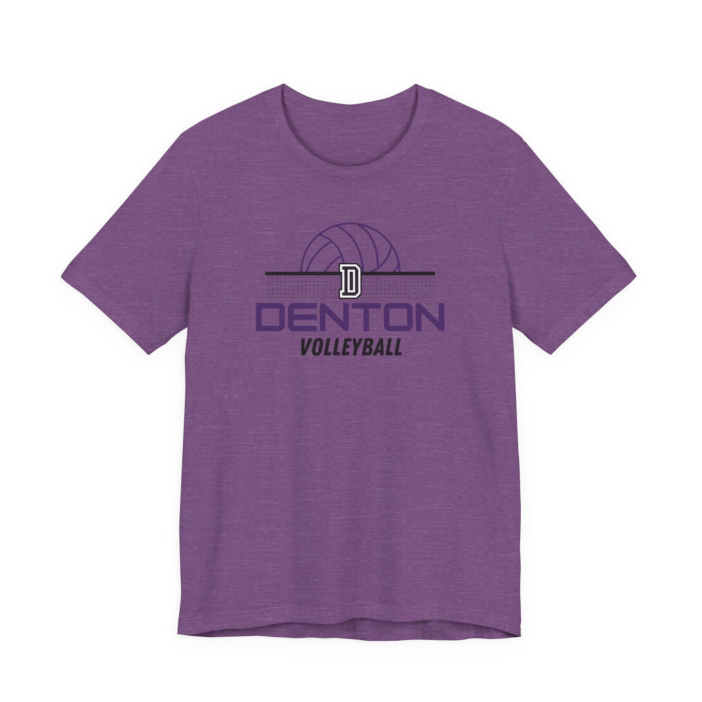 Denton Volleyball Net Tee - Bella Canvas