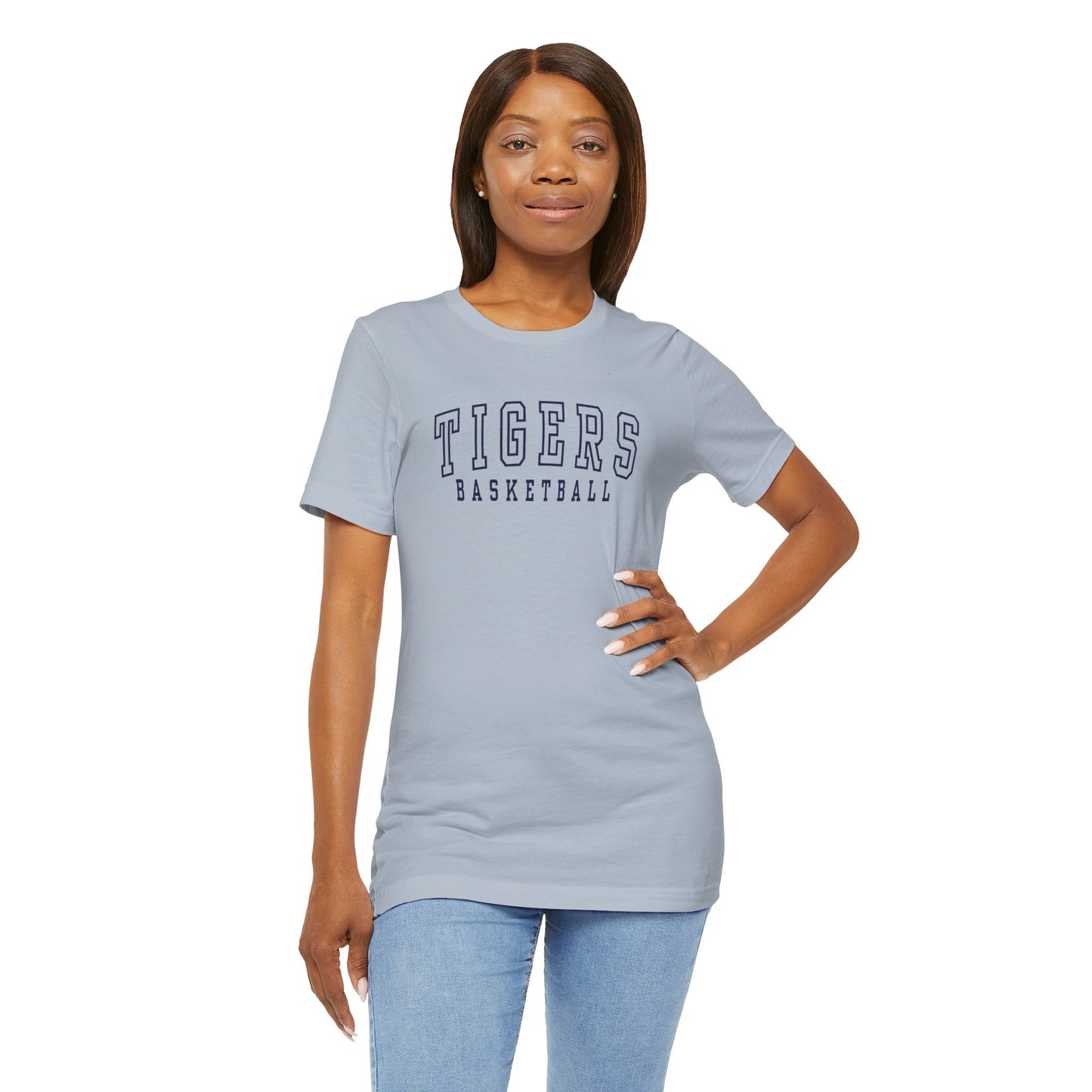 Tigers Basketball Tee - Bella Canvas