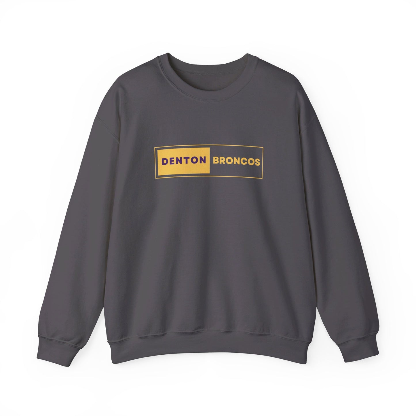 Denton Broncos Block Sweatshirt