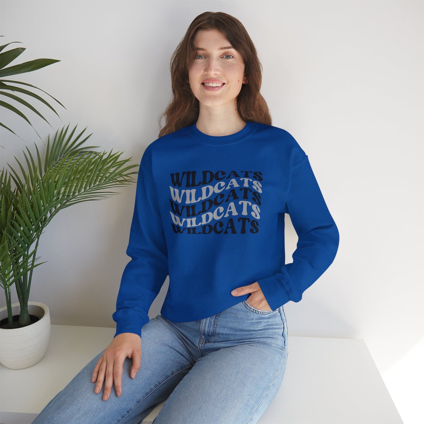 Wildcats Wavy Sweatshirt