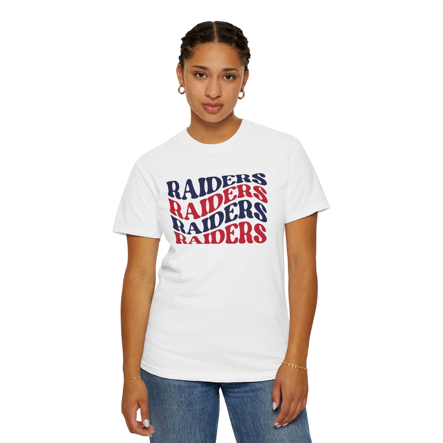 Raiders Wavy Tee - Comfort Colors
