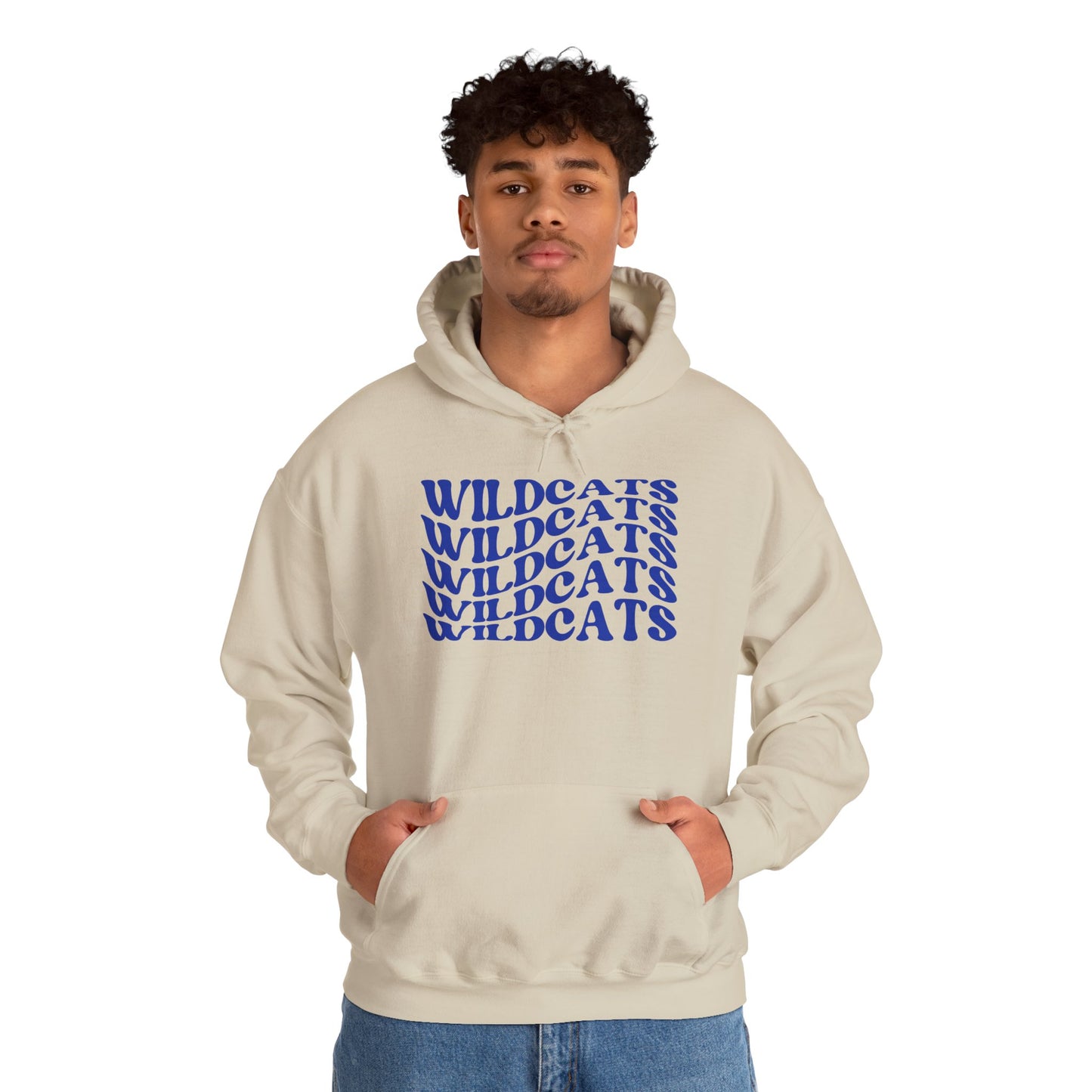 Wildcats Wavy Hoodie