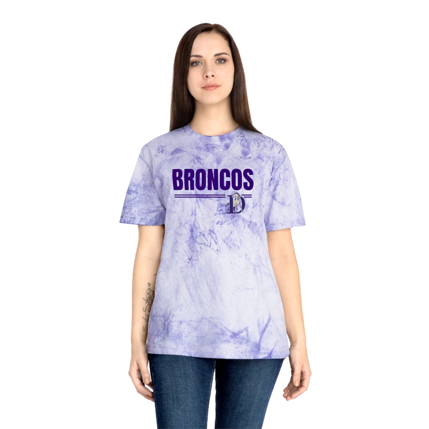 Broncos Color Blast Tee