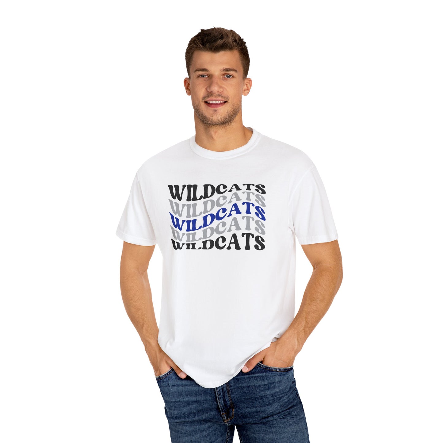 Wildcats Wavy Tee (Various Colors)
