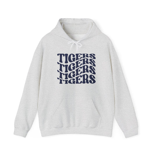 Tigers Wavy Hoodie