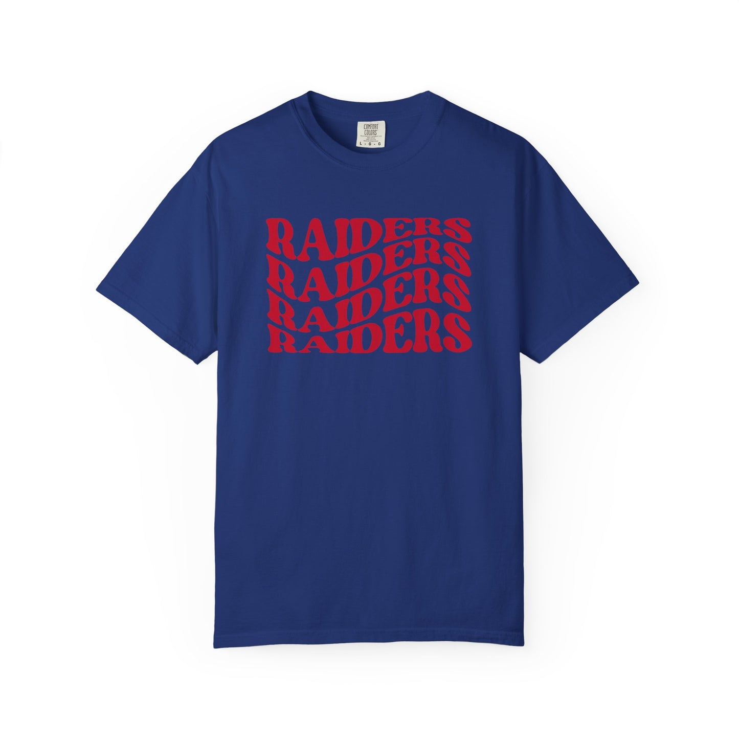 Raiders Wavy Tee - Comfort Colors