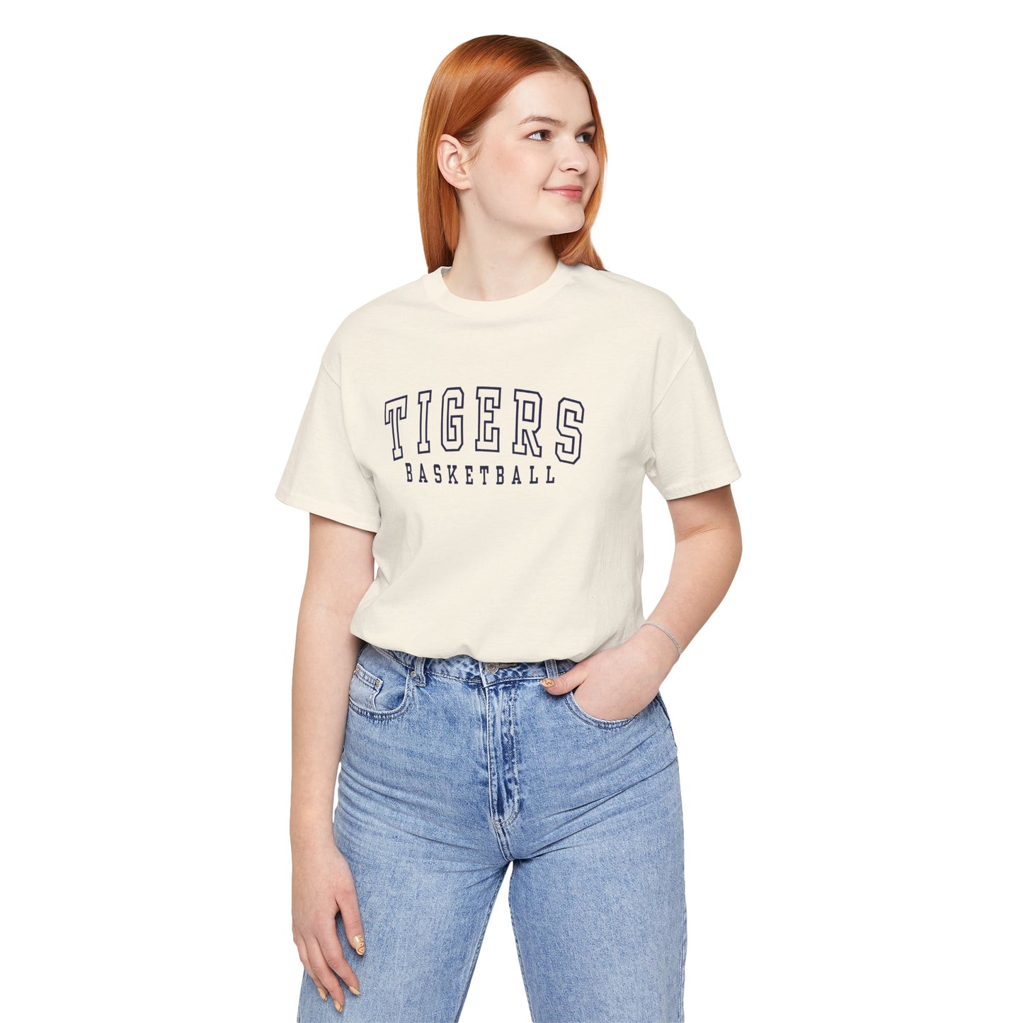 Tigers Basketball Tee - Bella Canvas