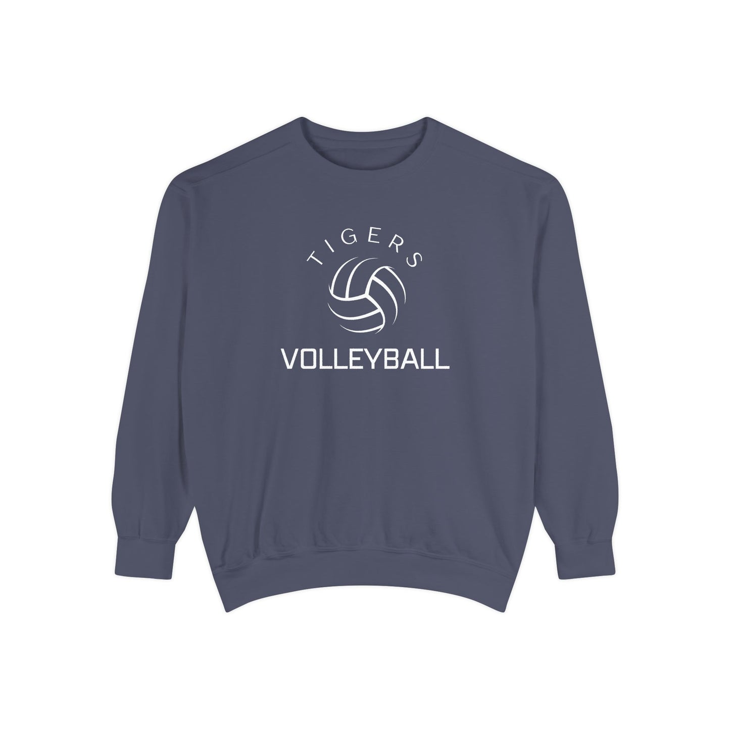 Premium Tigers Volleyball Sweatshirt - Comfort Colors