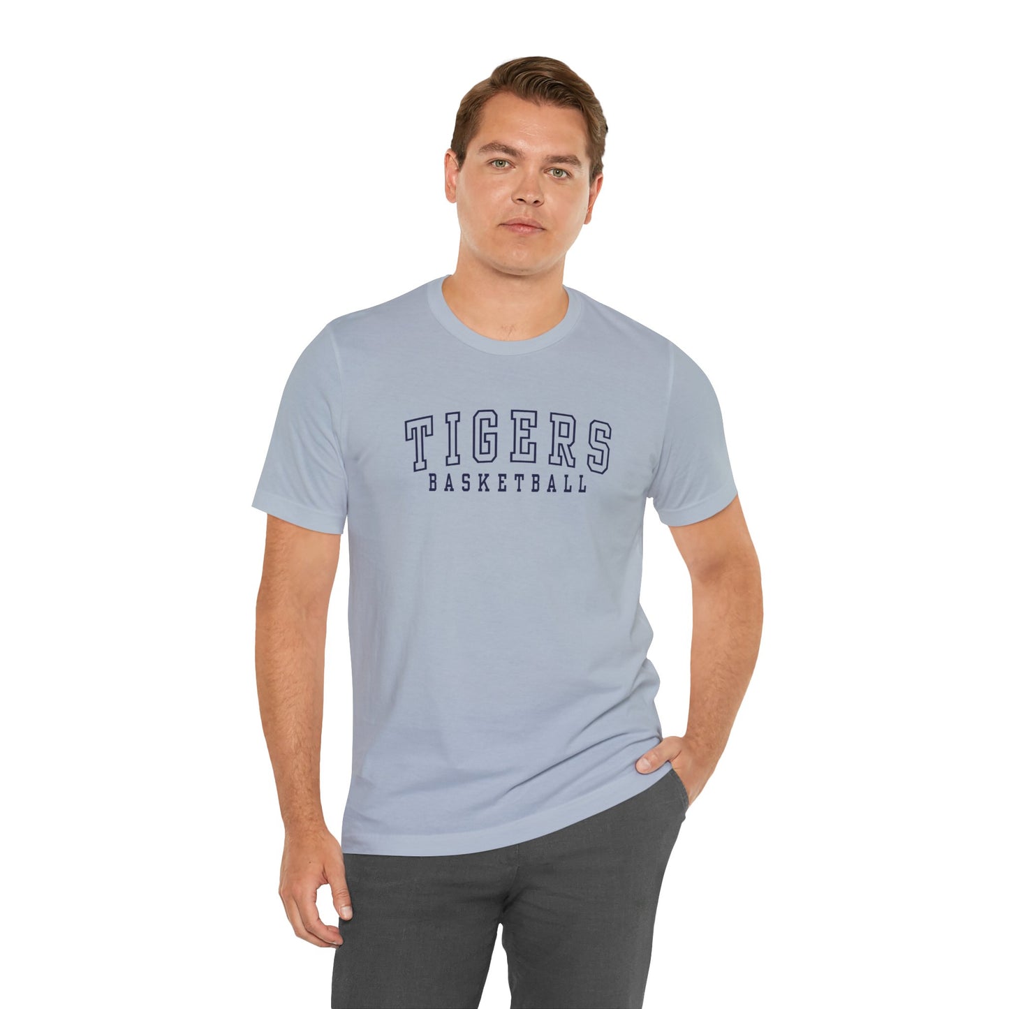 Tigers Basketball Tee - Bella Canvas