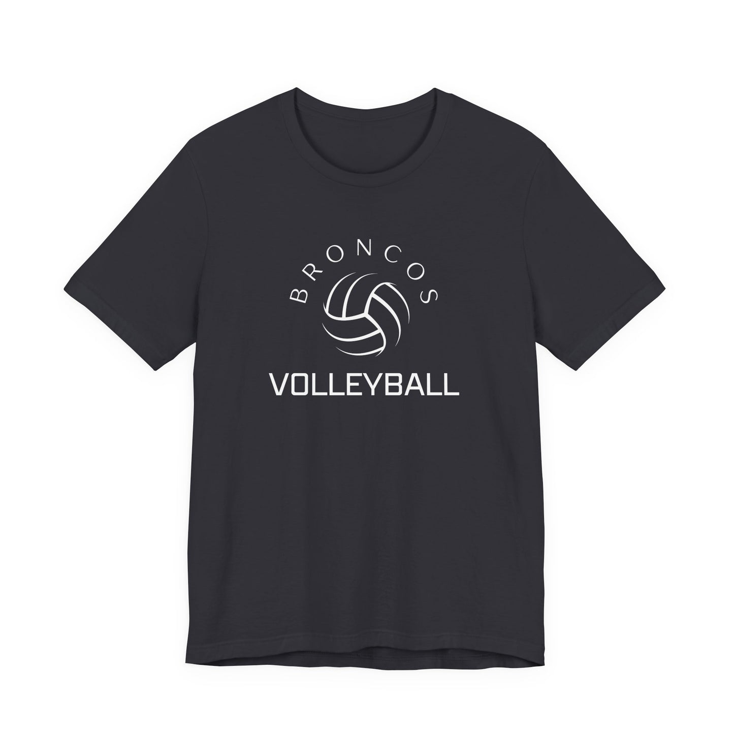 Broncos Volleyball Tee - Bella Canvas