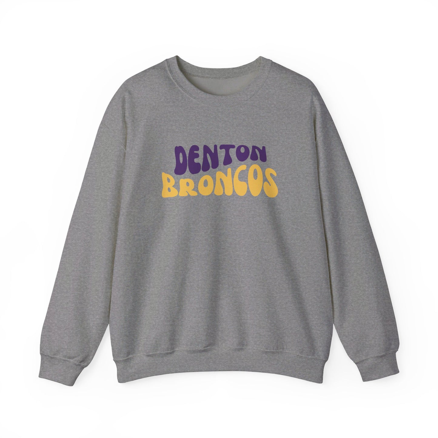 Denton Broncos Retro Sweatshirt
