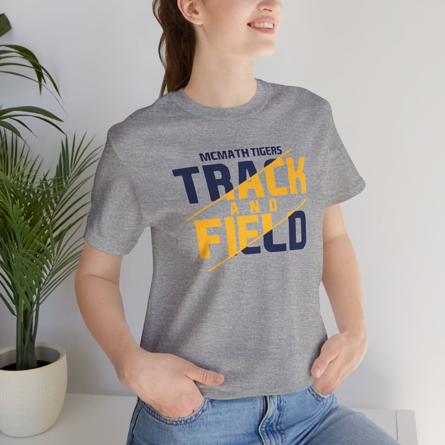 McMath Track & Field Slice Tee - Bella Canvas