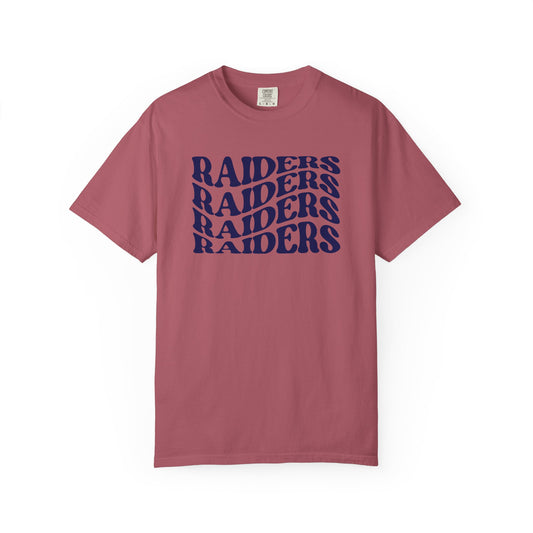 Raiders Wavy Tee - Comfort Colors