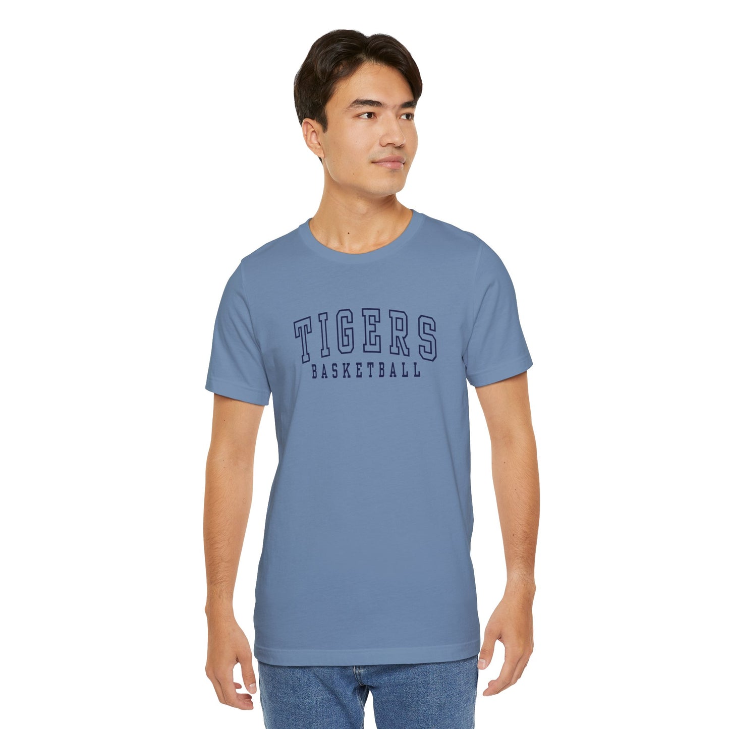 Tigers Basketball Tee - Bella Canvas