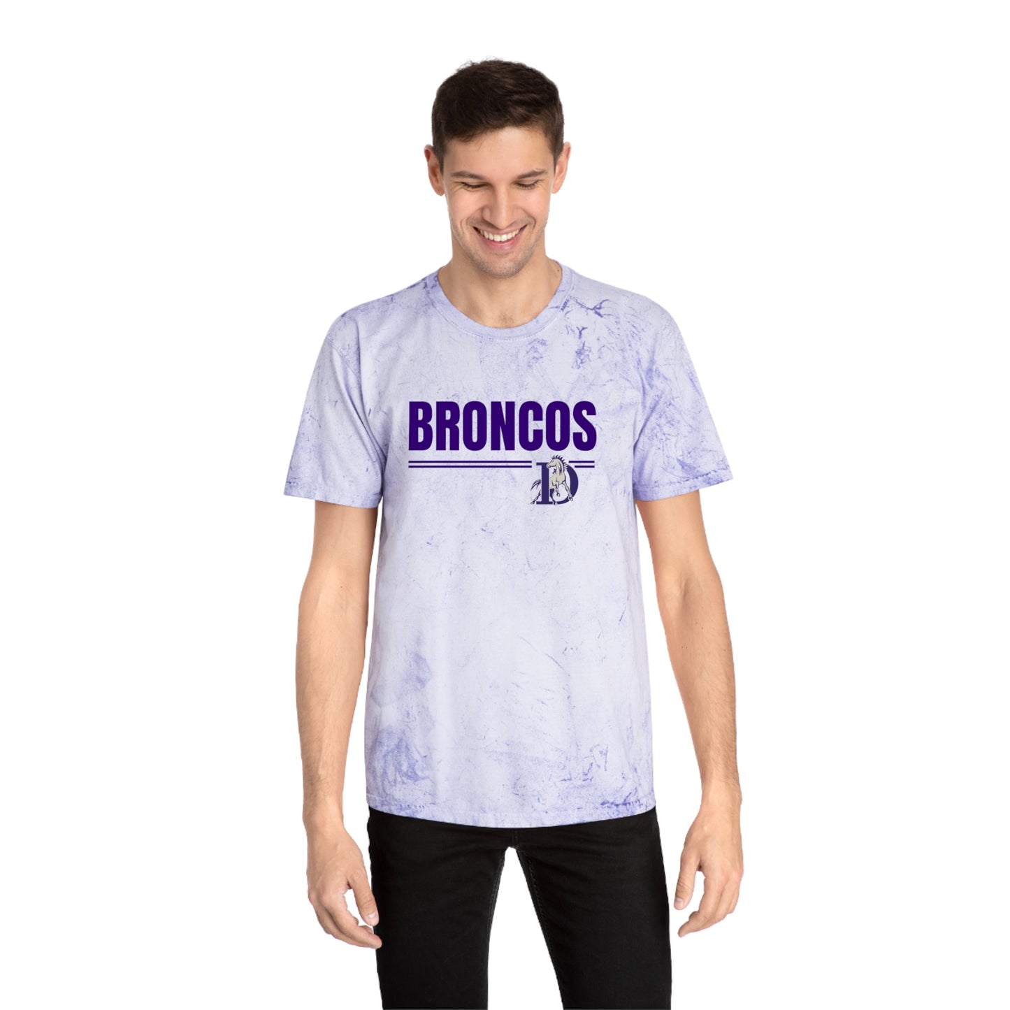 Broncos Color Blast Tee