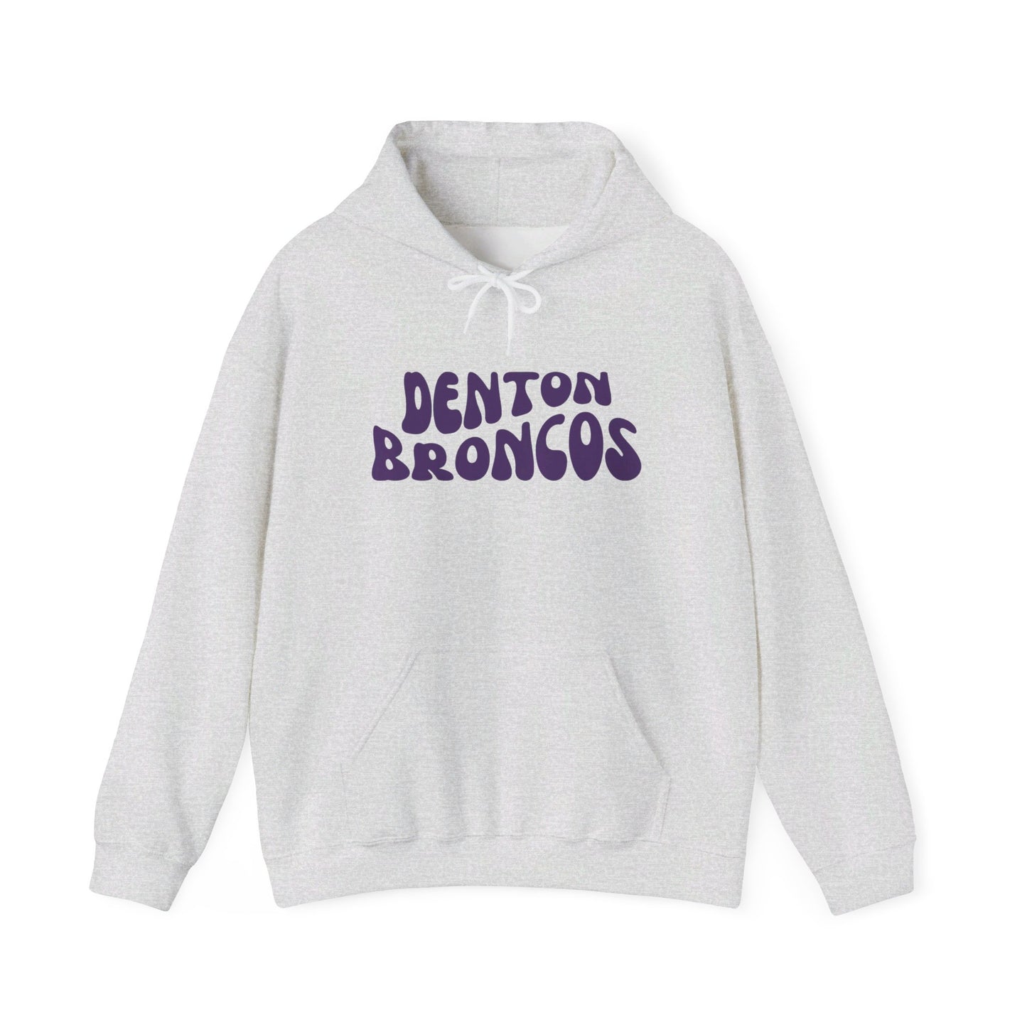 Denton Broncos Retro Hoodie