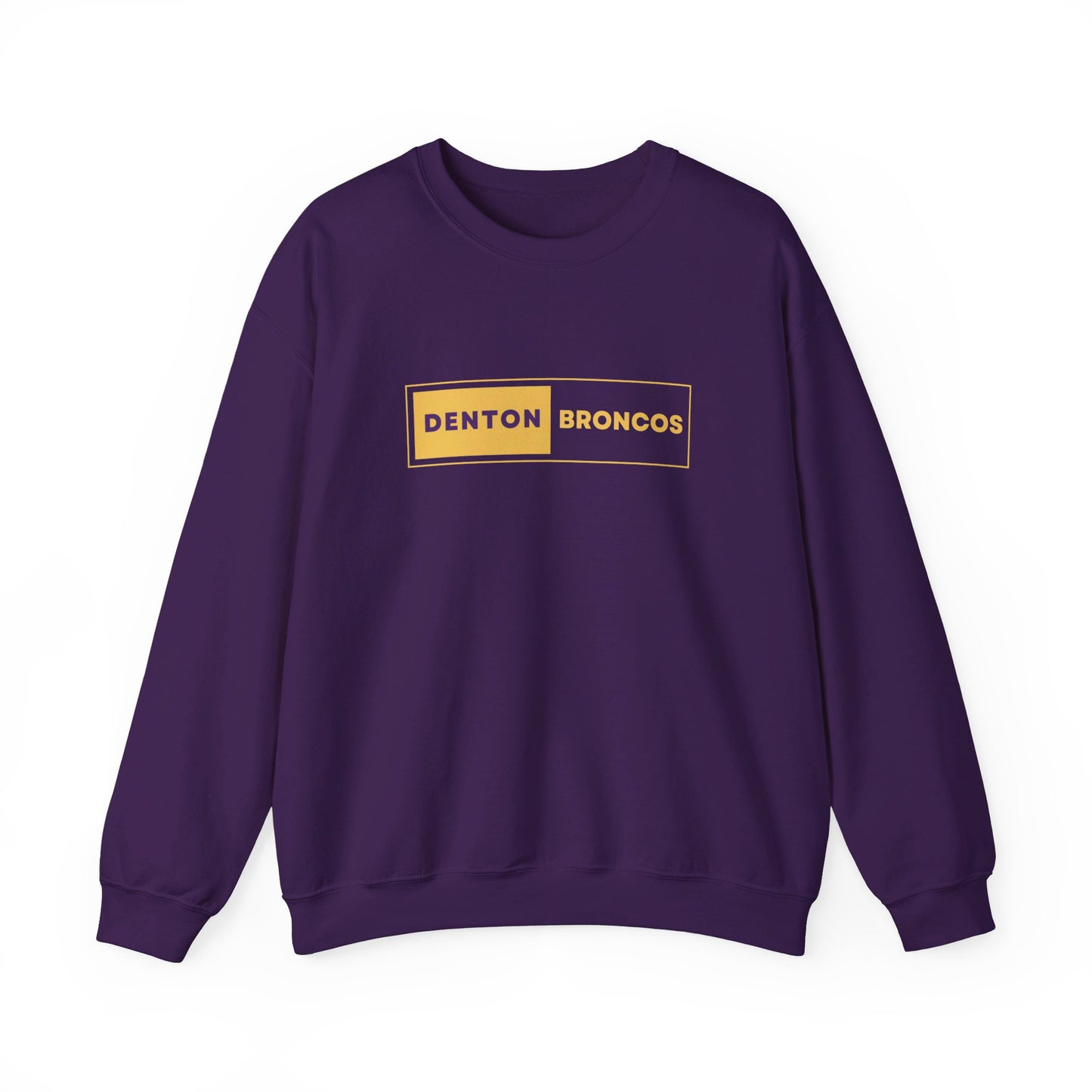 Denton Broncos Block Sweatshirt