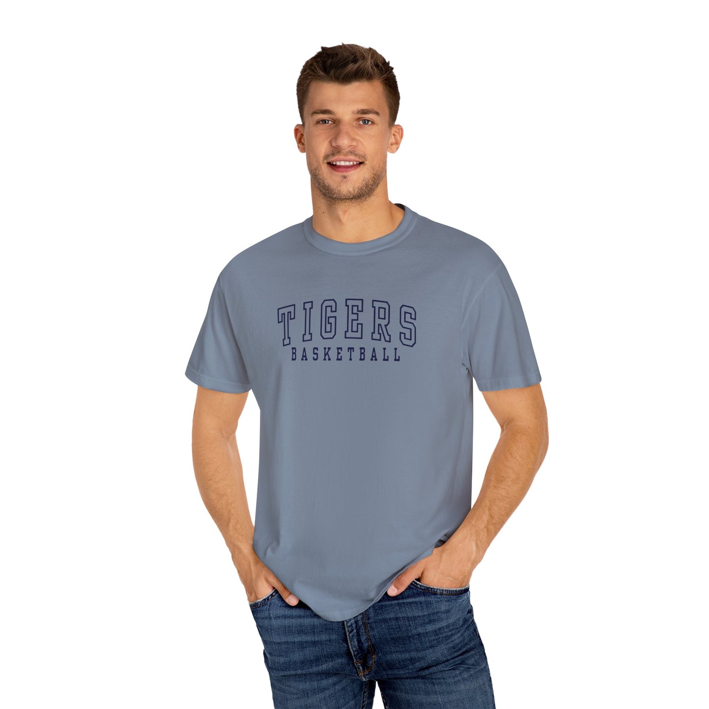 Tigers Basketball Tee - Comfort Colors