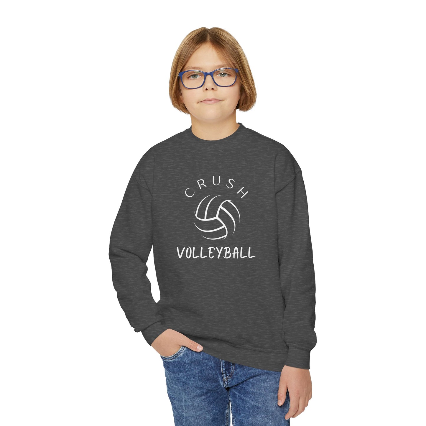 Youth Crush Volleyball Sweatshirt