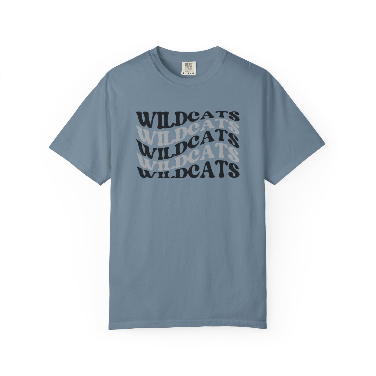 Wildcats Wavy Tee (Various Colors)