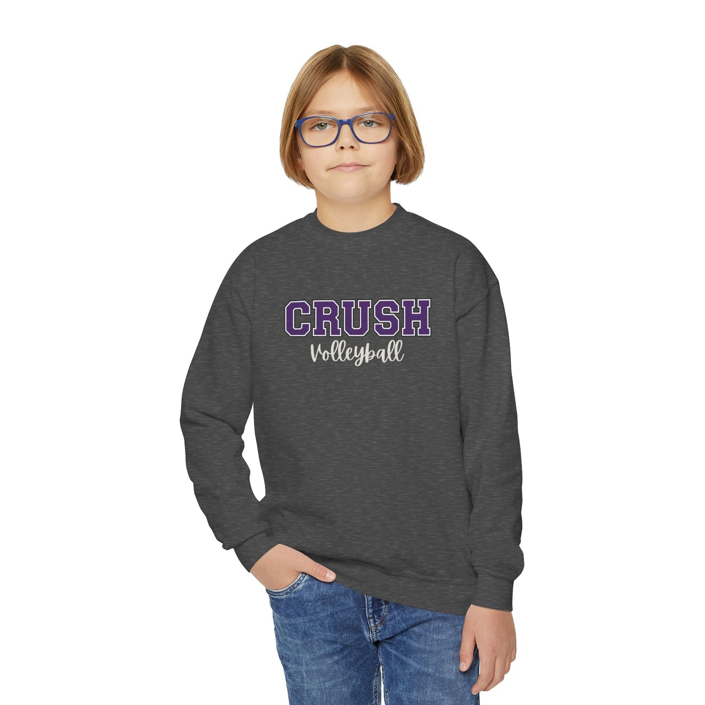 Youth CRUSH Volleyball Sweatshirt