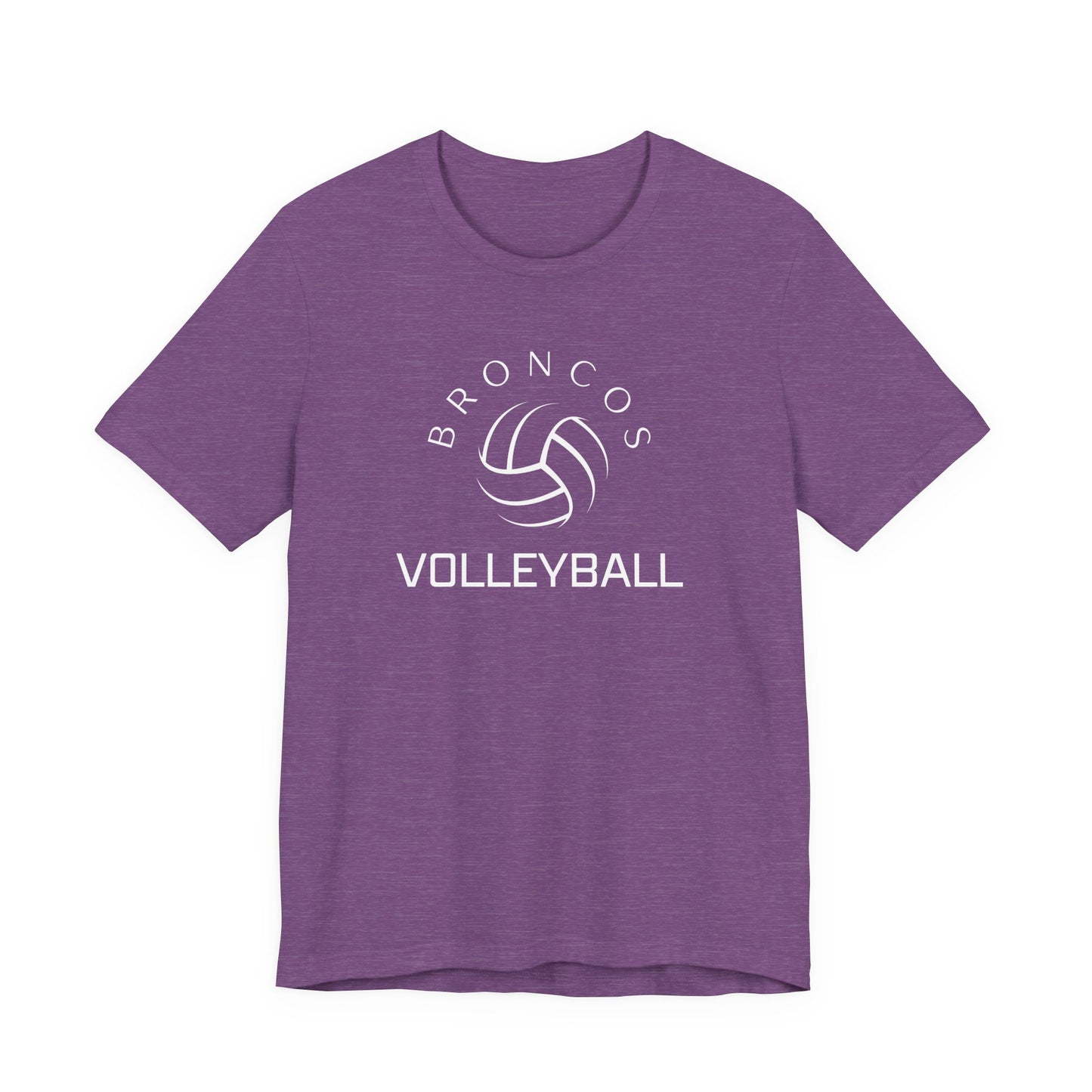 Broncos Volleyball Tee - Bella Canvas