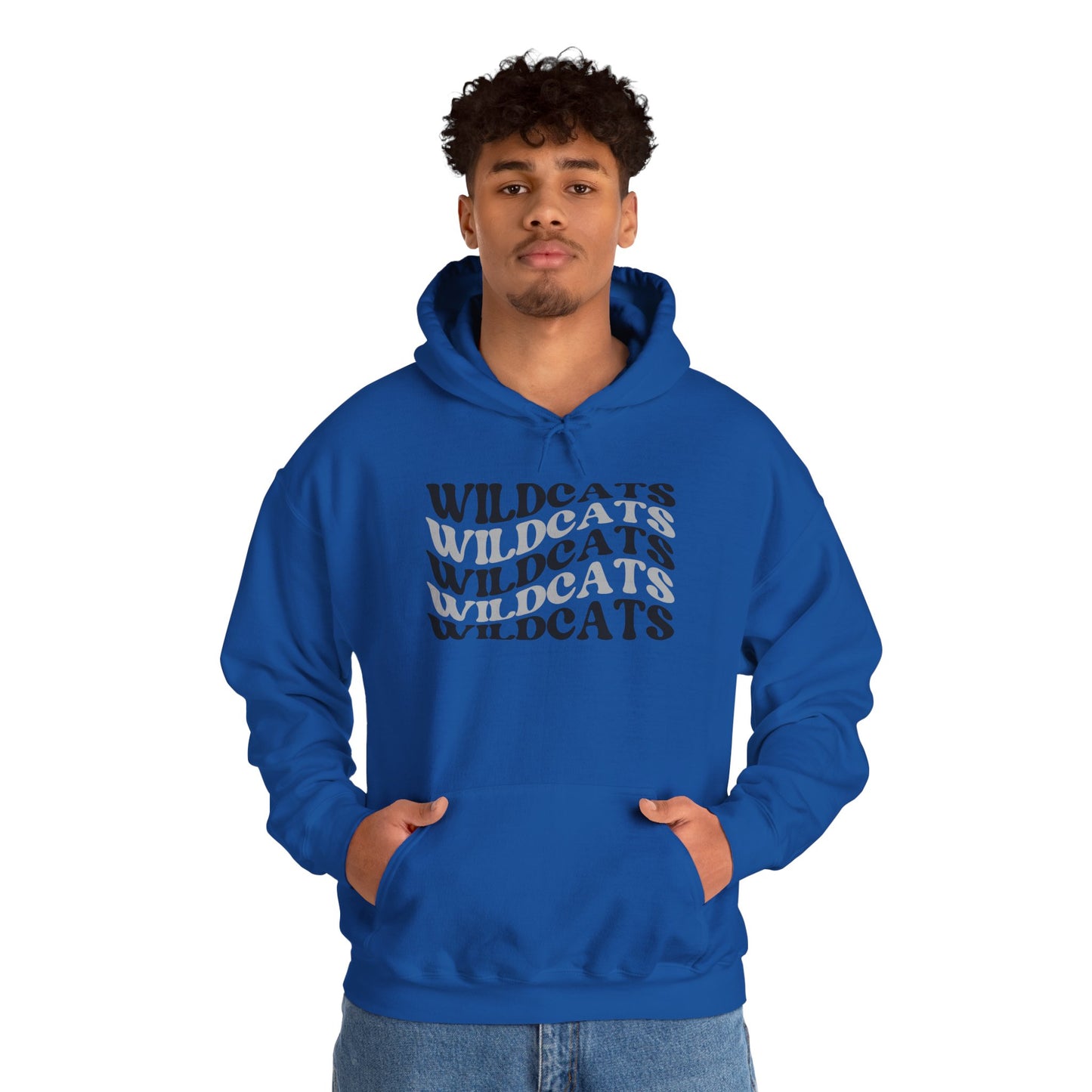 Wildcats Wavy Hoodie