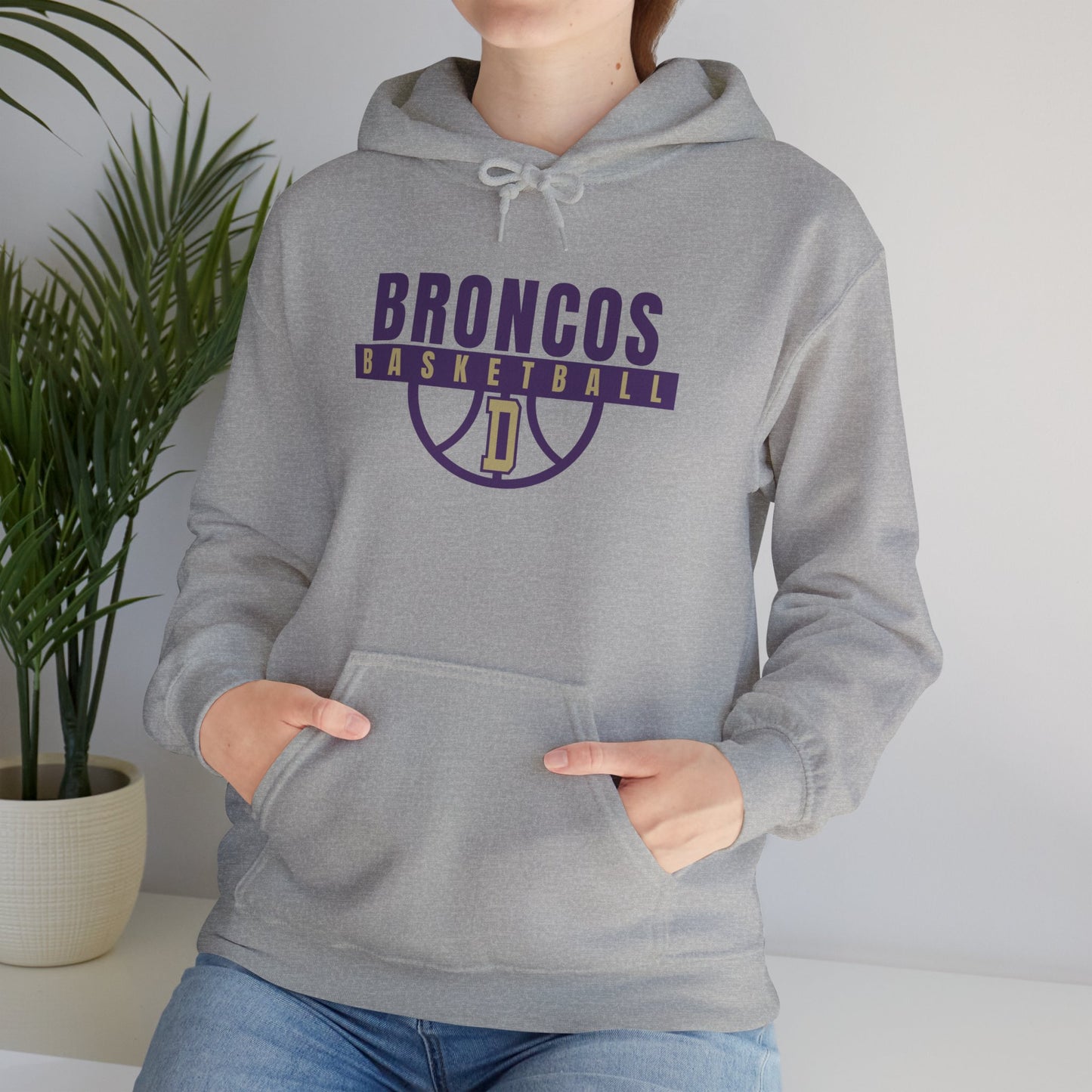 Broncos Basketball Hoodie